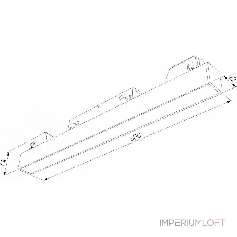 Встраиваемый светильник Elektrostandard Slim Magnetic 85034/01 от ImperiumLoft