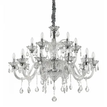 Подвесная люстра Ideal Lux Colossal COLOSSAL SP15 TRASPARENTE Подвесная люстра Ideal Lux Colossal COLOSSAL SP15 TRASPARENTE