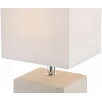 Настольная лампа декоративная Globo Geri 21675 Цвет арматуры хром Цвет плафонов белый от ImperiumLoft