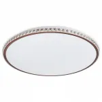 Накладной светильник Ambrella Crystal FF71 цвет арматуры белый цвет плафонов белый от ImperiumLoft