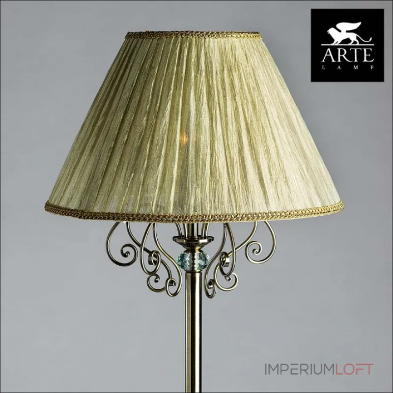 Торшер Arte Lamp Charm A2083PN-1AB Цвет арматуры бронза Цвет плафонов кремовый от ImperiumLoft Торшер Arte Lamp Charm A2083PN-1AB Цвет арматуры бронза Цвет плафонов кремовый от ImperiumLoft