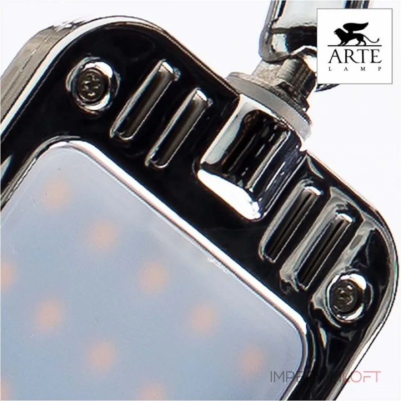 Спот Arte Lamp Rampa A9412AP-2CC Цвет арматуры хром Цвет плафонов белый от ImperiumLoft