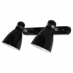 Спот Arte Lamp Mercoled A5049AP-2BK Цвет арматуры хром Цвет плафонов черный от ImperiumLoft