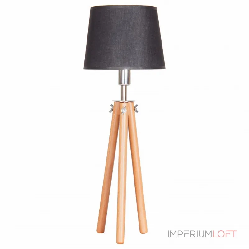 Настольная лампа декоративная TopDecor Stello Stello T1 71 02g Цвет плафонов черный Цвет арматуры коричневый от ImperiumLoft Настольная лампа декоративная TopDecor Stello Stello T1 71 02g Цвет плафонов черный Цвет арматуры коричневый от ImperiumLoft