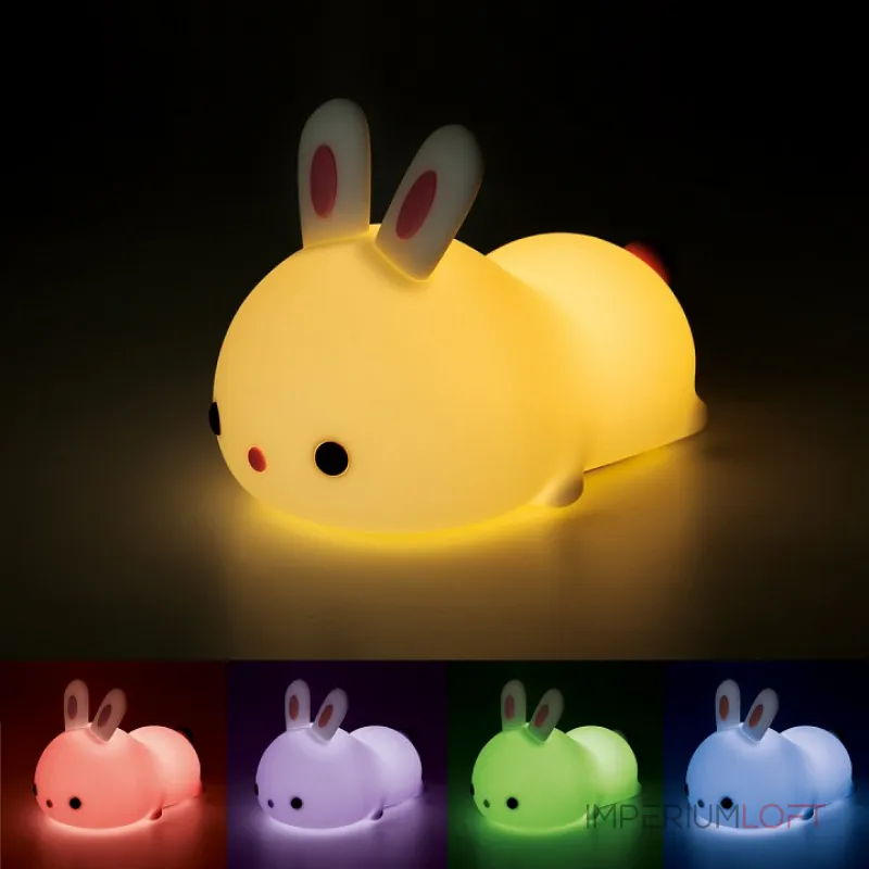 Настольная лампа-ночник Arte Lamp Tilly A7372LT-1WH Цвет арматуры белый от ImperiumLoft