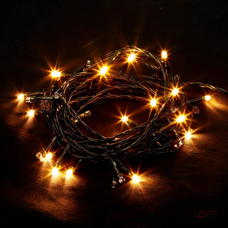 Гирлянда Нить  Eurosvet 400 400-001 теплый белый от ImperiumLoft