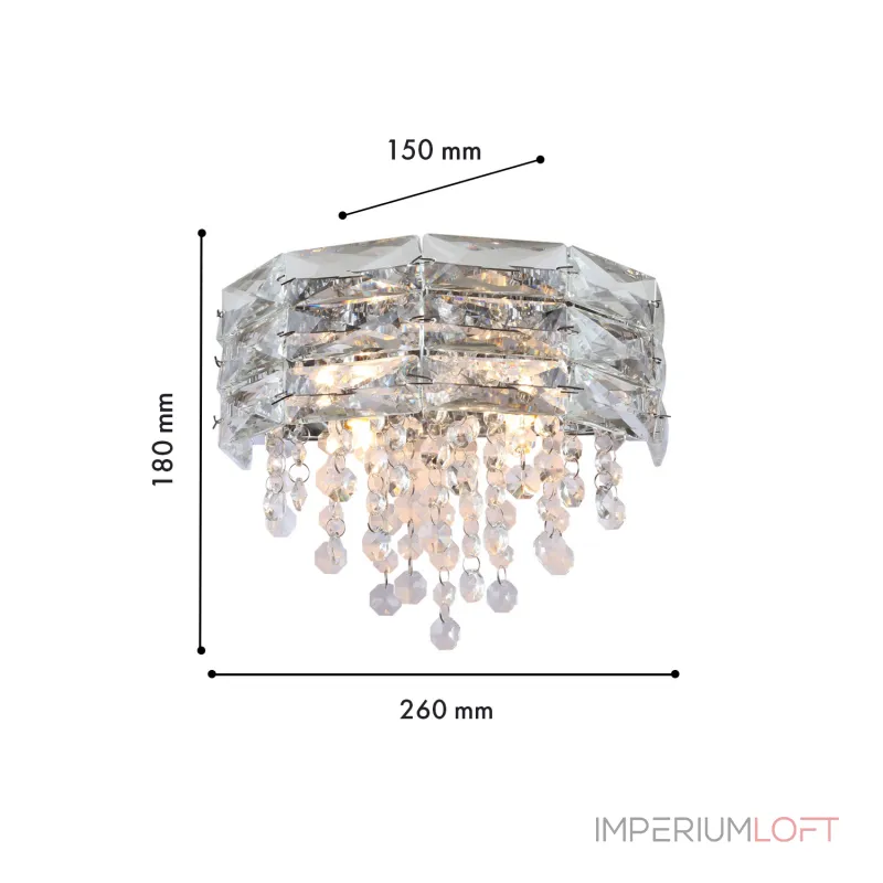 Настенный светильник F-promo Icicle 4250-2W от ImperiumLoft