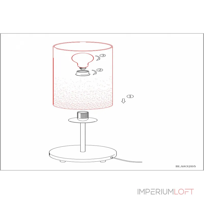 Настольная лампа декоративная Eglo Troy 3 85981 Цвет арматуры никель от ImperiumLoft
