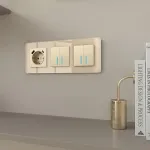 Рамка на 3 поста Werkel Elite (айвори, стекло) W0032443 от ImperiumLoft