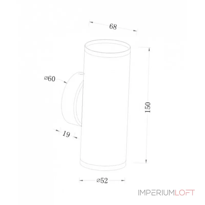 Бра Maytoni Focus S C068WL-02B от ImperiumLoft Бра Maytoni Focus S C068WL-02B от ImperiumLoft