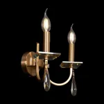 Бра Freya Forte FR1006WL-02G Цвет арматуры золото Цвет плафонов прозрачный от ImperiumLoft