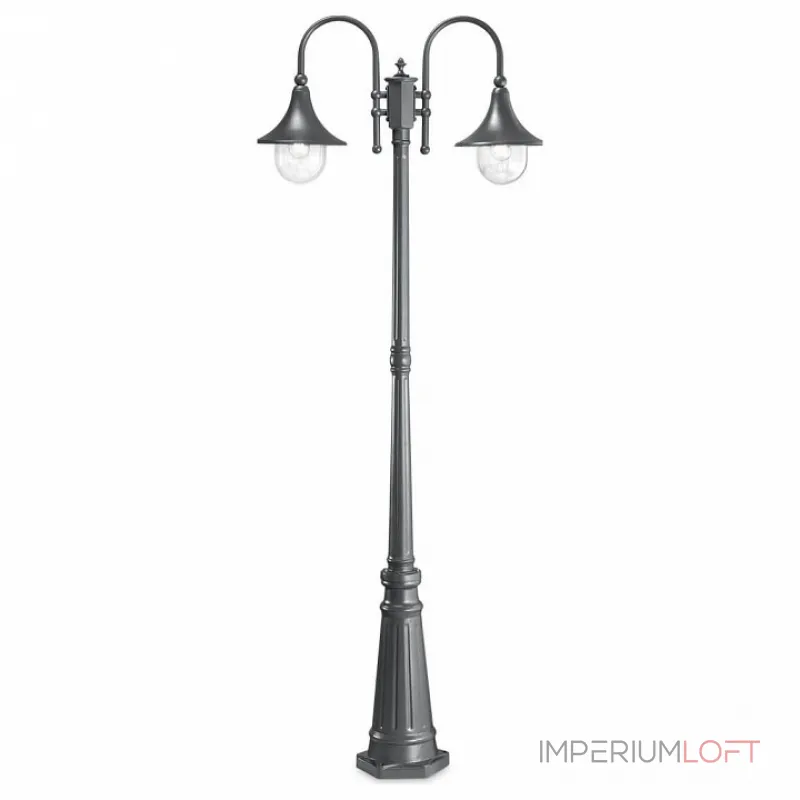 Фонарный столб Ideal Lux Cima CIMA PT2 ANTRACITE Цвет плафонов серый от ImperiumLoft Фонарный столб Ideal Lux Cima CIMA PT2 ANTRACITE Цвет плафонов серый от ImperiumLoft