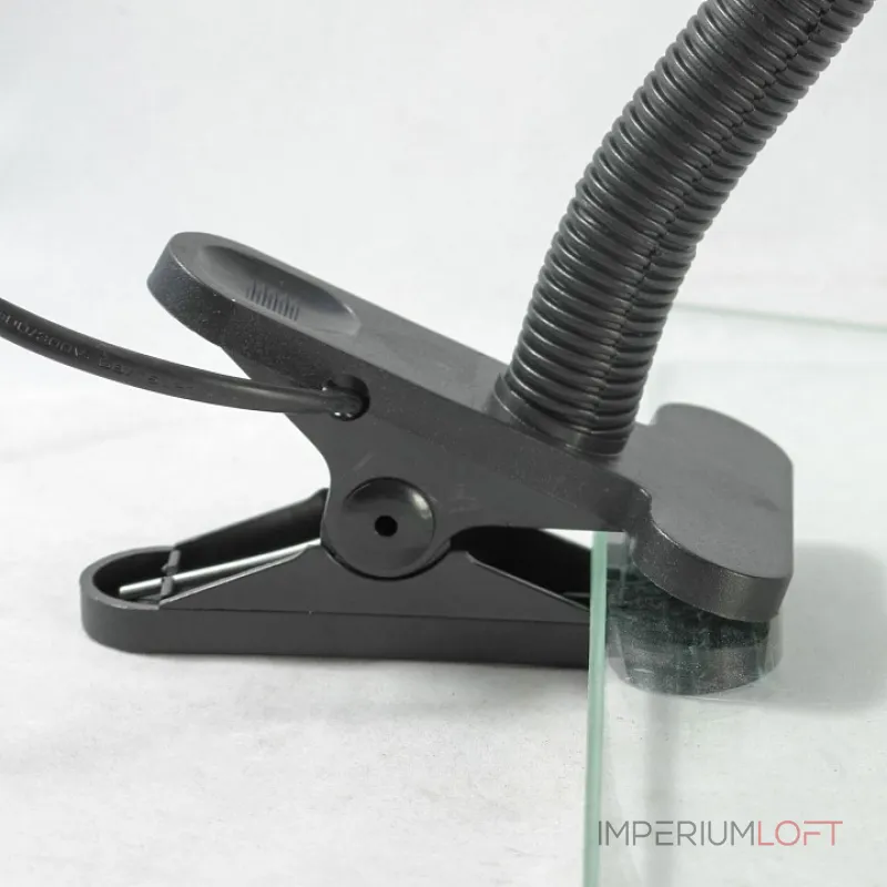 Настольная лампа офисная Lussole Sofia LST-4934-01 Цвет арматуры черный Цвет плафонов красный от ImperiumLoft