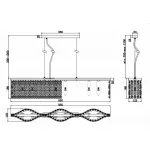Подвесной светильник Maytoni Dune DIA005PL-06G от ImperiumLoft