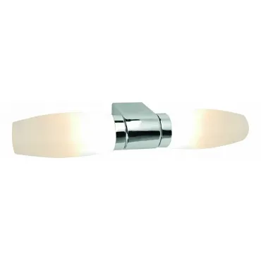 Светильник на штанге Arte Lamp Aqua A1209AP-2CC Цвет арматуры хром Цвет плафонов белый Светильник на штанге Arte Lamp Aqua A1209AP-2CC Цвет арматуры хром Цвет плафонов белый