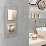 Выключатель проходной двухклавишный без рамки Werkel W112 2 W1122010 от ImperiumLoft