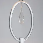 Торшер Eurosvet Madera 01056/1 хром/прозрачный хрусталь Strotskis от ImperiumLoft