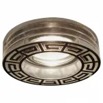 Встраиваемый светильник Arte Lamp Brilliants 1 A5204PL-1CC Цвет арматуры хром Цвет плафонов черный от ImperiumLoft