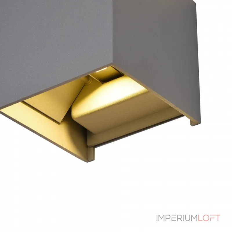 Накладной светильник Maytoni Fulton O572WL-L6GR Цвет арматуры серый Цвет плафонов серый от ImperiumLoft