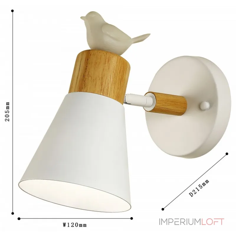 Бра F-promo Uccello 2939-1W Цвет плафонов белый от ImperiumLoft