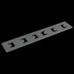 Соединитель линейный для треков Maytoni Accessories for tracks TRA004C-222S Цвет арматуры серебро от ImperiumLoft