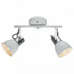 Спот Arte Lamp 1677 A1677PL-2WH Цвет арматуры хром Цвет плафонов белый от ImperiumLoft