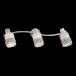 Спот Eurosvet 20025-20026 20025/3 белый с золотом Цвет арматуры золото от ImperiumLoft