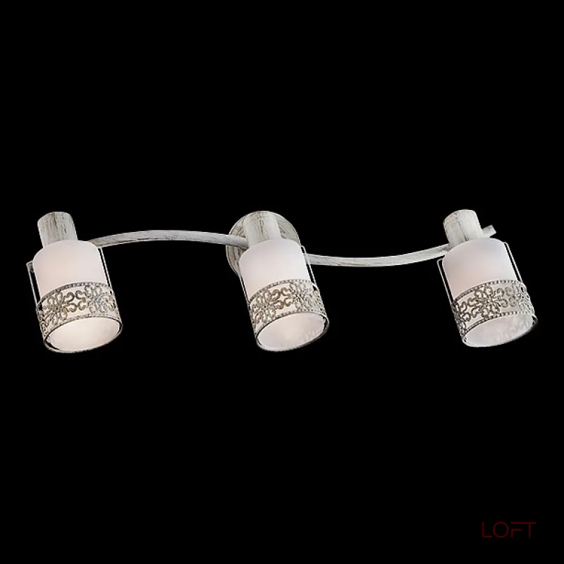 Спот Eurosvet 20025-20026 20025/3 белый с золотом Цвет арматуры золото от ImperiumLoft