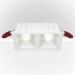 Встраиваемый светильник Maytoni Alfa DL043-02-10W3K-SQ-W от ImperiumLoft