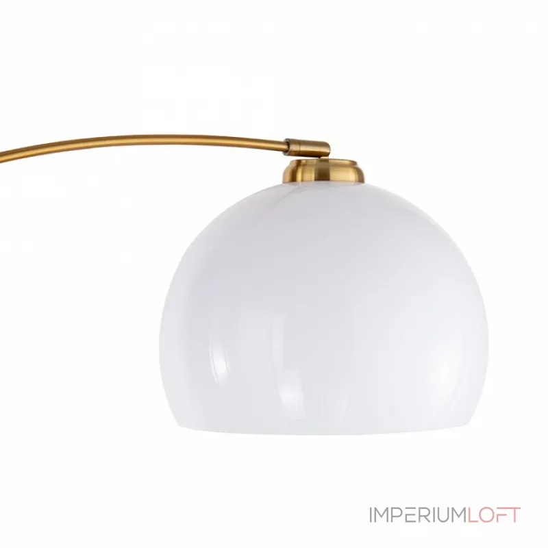 Торшер Arte Lamp Paolo A5822PN-1PB Цвет арматуры Коричневый Цвет плафонов Белый от ImperiumLoft Торшер Arte Lamp Paolo A5822PN-1PB Цвет арматуры Коричневый Цвет плафонов Белый от ImperiumLoft