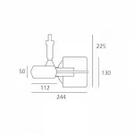Трековый светильник Artemide L231200 от ImperiumLoft
