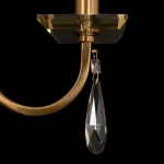 Бра Freya Forte FR1006WL-02G Цвет арматуры золото Цвет плафонов прозрачный от ImperiumLoft