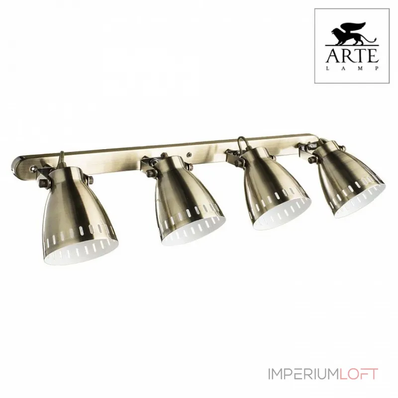 Спот Arte Lamp Luned A2214PL-4AB Цвет арматуры бронза Цвет плафонов бронза от ImperiumLoft Спот Arte Lamp Luned A2214PL-4AB Цвет арматуры бронза Цвет плафонов бронза от ImperiumLoft