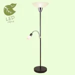 Торшер с подсветкой LGO Douglas GRLSP-0021 Цвет плафонов белый Цвет арматуры хром от ImperiumLoft