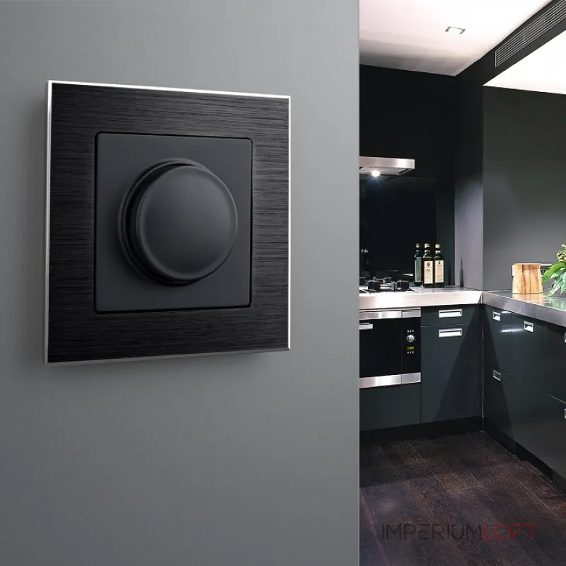 Рамка на 1 пост Werkel Aluminium W0011708 от ImperiumLoft Рамка на 1 пост Werkel Aluminium W0011708 от ImperiumLoft