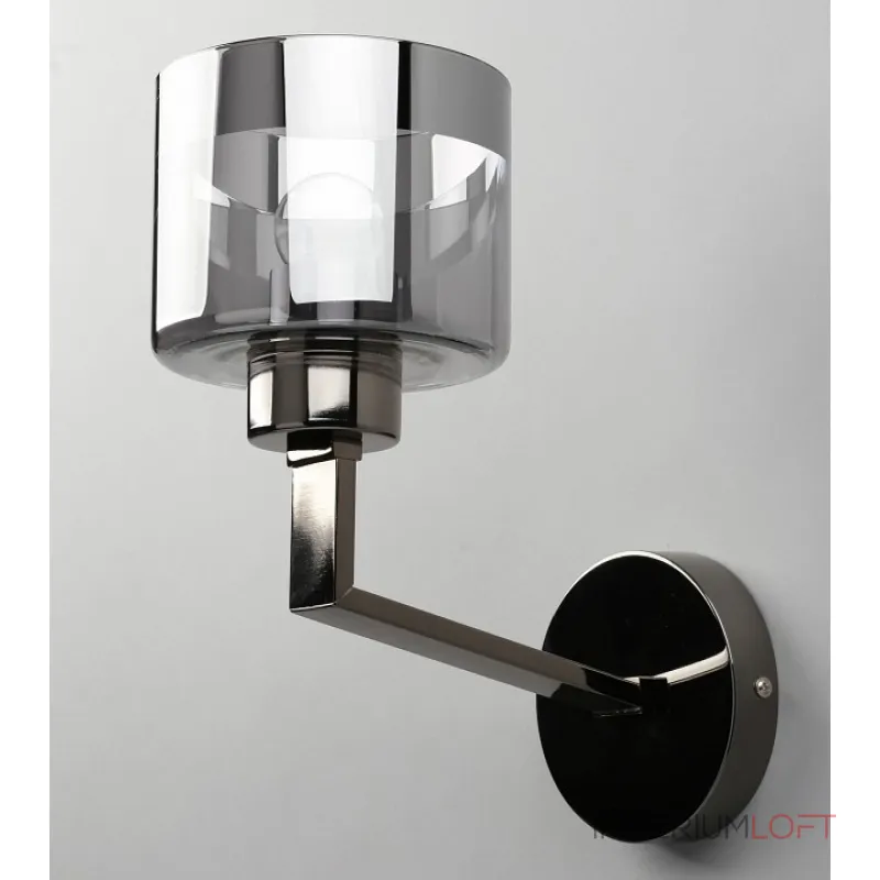 Бра Omnilux Lizzano OML-88901-01 Цвет арматуры хром Цвет плафонов серый от ImperiumLoft Бра Omnilux Lizzano OML-88901-01 Цвет арматуры хром Цвет плафонов серый от ImperiumLoft