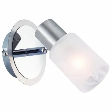 Спот Arte Lamp Cavalletta A4510AP-1SS Цвет арматуры серебро Цвет плафонов белый