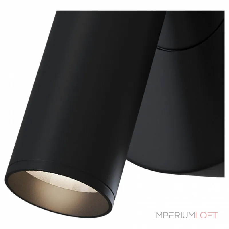 Спот Maytoni Mirax C038WL-L3B3K Цвет арматуры черный Цвет плафонов черный от ImperiumLoft