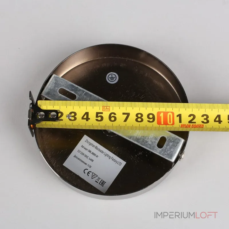 Бра Omnilux Lizzano OML-88901-01 Цвет арматуры хром Цвет плафонов серый от ImperiumLoft Бра Omnilux Lizzano OML-88901-01 Цвет арматуры хром Цвет плафонов серый от ImperiumLoft