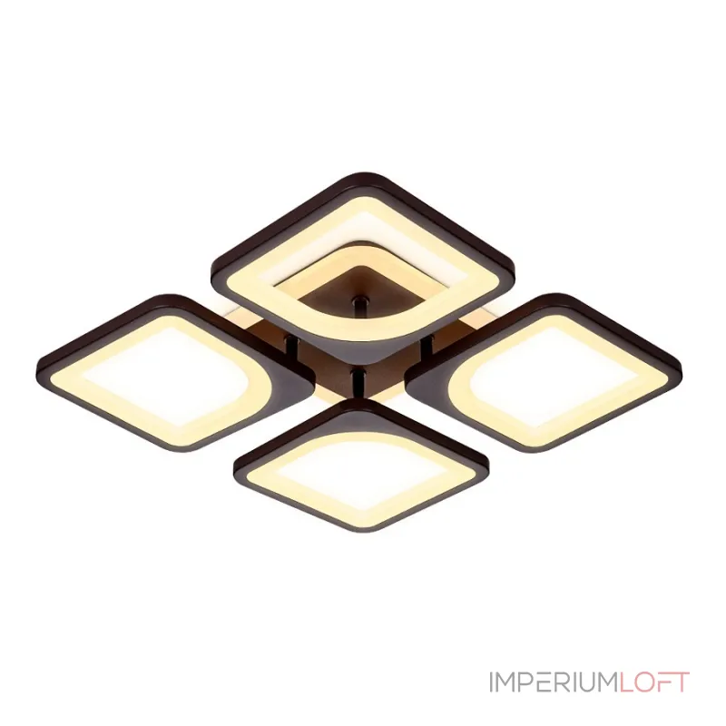 Подвесной светильник Ambrella Original 4 FA442 Цвет плафонов белый Цвет арматуры коричневый от ImperiumLoft Подвесной светильник Ambrella Original 4 FA442 Цвет плафонов белый Цвет арматуры коричневый от ImperiumLoft