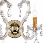 Бра Dio D’Arte Galliano Galliano E 2.1.2.600 G Цвет плафонов прозрачный Цвет арматуры золото от ImperiumLoft