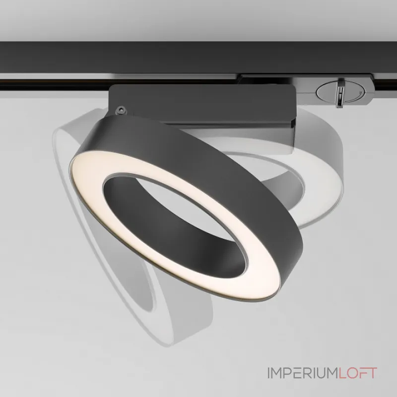 Трековый светильник Maytoni Rim TR044-1-12W3K-B от ImperiumLoft Трековый светильник Maytoni Rim TR044-1-12W3K-B от ImperiumLoft