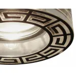 Встраиваемый светильник Arte Lamp Brilliants 1 A5204PL-1CC Цвет арматуры хром Цвет плафонов черный от ImperiumLoft