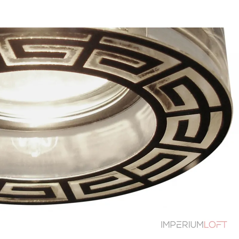 Встраиваемый светильник Arte Lamp Brilliants 1 A5204PL-1CC Цвет арматуры хром Цвет плафонов черный от ImperiumLoft