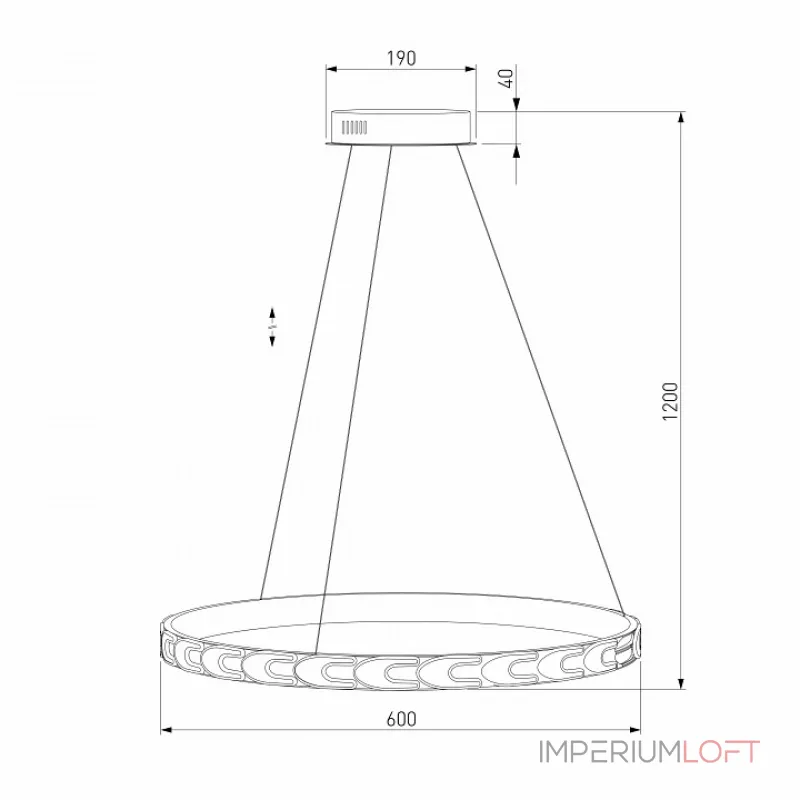 Подвесная люстра 90164/1