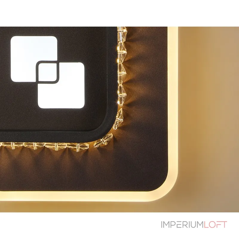 Накладной светильник Ambrella Ice 16 FA232 Цвет арматуры коричневый Цвет плафонов прозрачный от ImperiumLoft Накладной светильник Ambrella Ice 16 FA232 Цвет арматуры коричневый Цвет плафонов прозрачный от ImperiumLoft