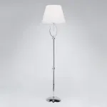 Торшер Eurosvet Madera 01056/1 хром/прозрачный хрусталь Strotskis от ImperiumLoft