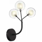 Бра ST-Luce Demele SL376.401.03 Цвет арматуры черный Цвет плафонов белый от ImperiumLoft