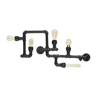 Накладной светильник Ideal Lux Plumber PLUMBER PL5 NERO