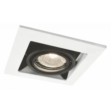 Встраиваемый светильник Arte Lamp Cardani Piccolo A5931PL-1WH Цвет арматуры Черно-белый